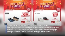 Video: Serbu! Pesta Diskon 50%+20% Sandal & Sepatu di Transmart