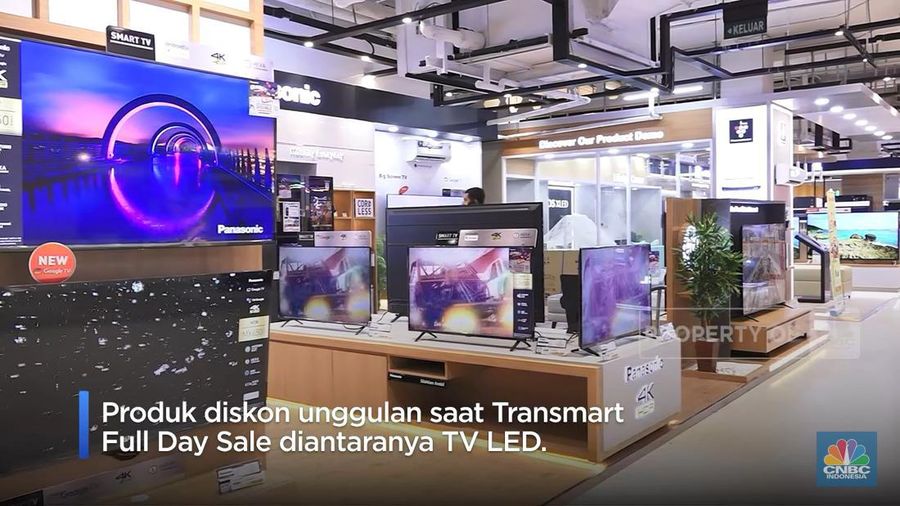 Cuma di Sini, TV layar Lebar Didiskon Besar