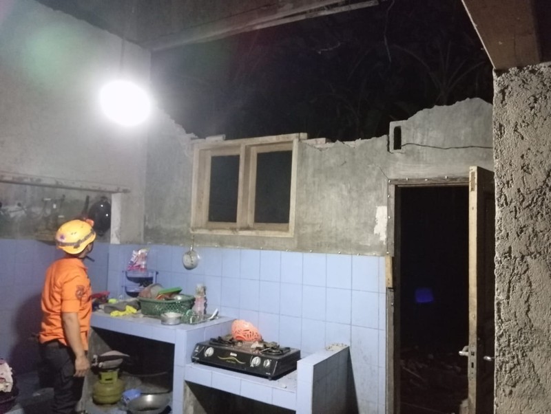 Gempa Garut, Jawa Barat. (Dok: BNPB)