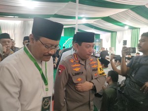 Kapolri dan Panglima TNI Hadiri Acara Halalbihalal PBNU