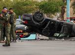 Penampakan Kecelakaan Mobil Menteri Kontroversial Israel Ben-Gvir