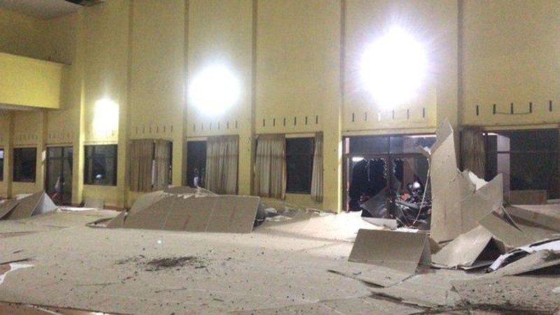 Gempa Garut, Jawa Barat. (Dok: BNPB)