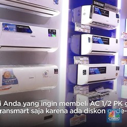 Transmart Jual AC 1/2 PK Cuma Rp 2 Jutaan + Gratis Pipa & Instalasi