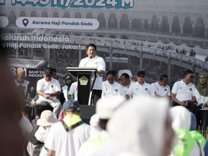 28 Ribu Jemaah Ikuti Lauching Senam Haji Indonesia