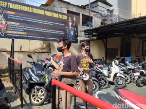 Warga Mulai Datangi Polsek Tambora Cari Motornya yang Dicuri