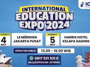 Pameran ICAN Education Expo 2024 Bakal Hadir di Jakarta, Catat Tanggalnya