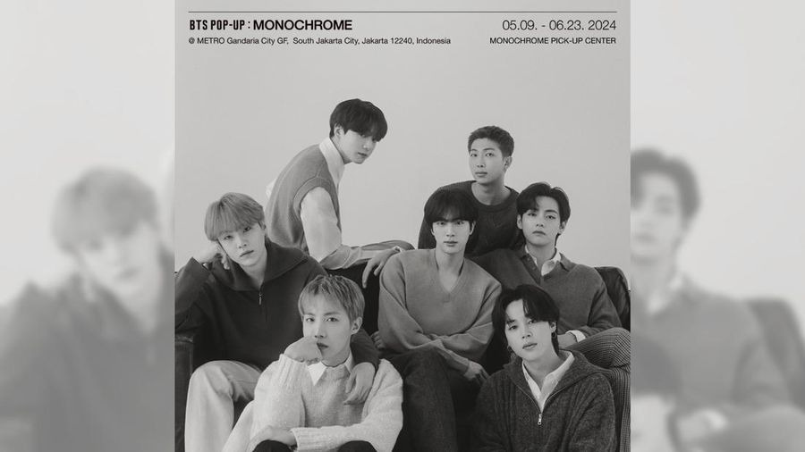 BTS Pop-Up: MONOCHROME. (Dok. Istimewa)