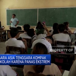 Video: Panas Ekstrem, Negara Asia Tenggara Kompak Liburkan Sekolah