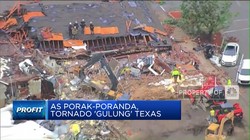 Video: AS Porak-poranda, Tornado 'Gulung' Texas Hingga Oklahoma