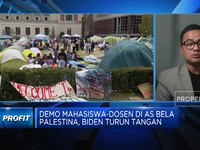 Video: Demo Ratusan Mahasiswa di AS Bela Palestina, WNI Ikut Serta?
