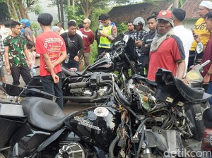 Polisi Buru Pemotor NMAX Diduga Pemicu Kecelakaan Harley Maut di Probolinggo