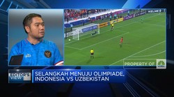 Video:Indonesia Vs Uzbekistan, Tiket Garuda Muda Menuju Olimpiade 2024