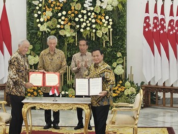 Bertemu 1 Jam, Ini Isi Pembicaraan Jokowi-Prabowo dan PM Singapura