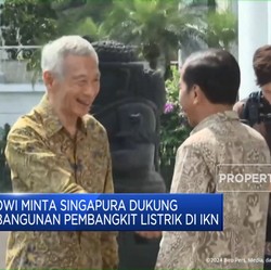 Video: Jokowi-PM Singapura 'Kopdar' di Istana Bogor