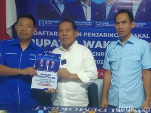 Pj Sekda-Eks Wakil Bupati Sidrap Ikut Penjaringan Cabup Lewat Demokrat
