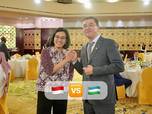 Sri Mulyani ke Menkeu Uzbekistan: Tim Garuda Akan Menang di Semifinal