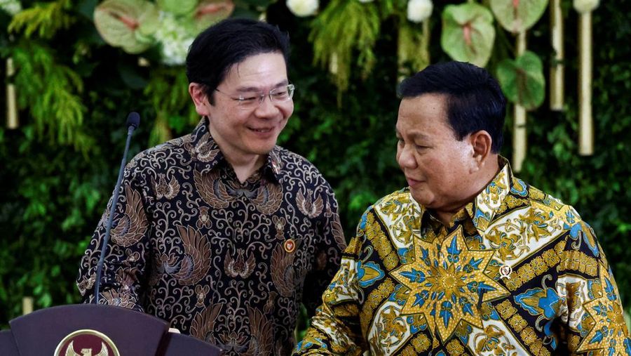 Presiden Joko Widodo menerima PM Singapura Lee Hsien Loong, di Istana Kepresidenan Bogor, Jawa Barat, Senin (29/04/2024). ( X @setkabgoid)