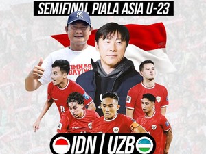 Ini Lokasi Nobar Indonesia Vs Uzbekistan Piala Asia U-23 di Lamongan