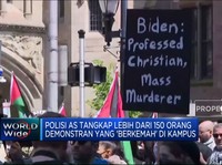 Video: Polisi AS Tangkap Lebih Dari 150 Orang Demonstran Pro-Palestina