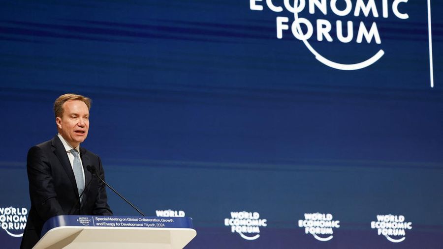 Presiden World Economic Forum, Borge Brende (REUTERS/Hamad I Mohammed)