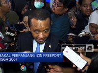 Video: RI Bakal Perpanjang Izin Freeport Hingga 2061