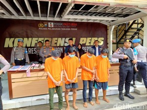 6 Pelaku Tawuran Antargangster yang Tewaskan Remaja di Surabaya Ditangkap