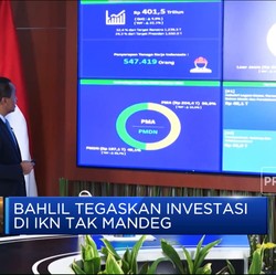 Video: Bahlil Tegaskan Investasi di IKN Tak Mandeg