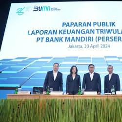 Kualitas Kredit Kinclong, NPL Bank Mandiri Paling Rendah di Himbara