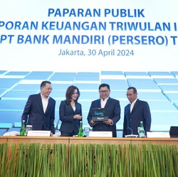 Top! Kredit Bank Mandiri Naik 19,14%, Tumbuh di Atas Industri