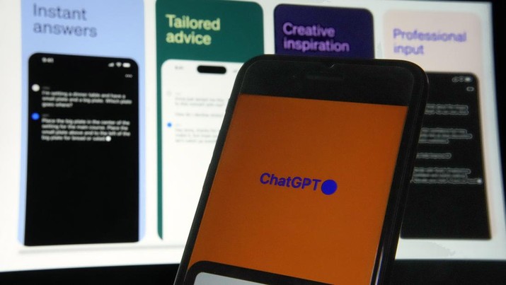 ChatGPT. (AP Photo/Richard Drew, File)