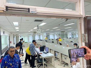 UTBK 2024 di UI Depok Ditinjau Dirjen Diktiristek & Ketua Umum SNPMB