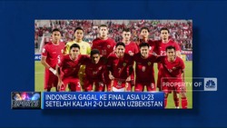 Indonesia Gagal Ke Final Piala Asia U-23, Kalah 2-0 Lawan Uzbekistan