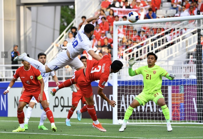 Indonesia harus gagal ke Final Piala Asia U-23 setelah ditekuk Uzbekistan dengan skor 2-0. (Dok. AFC)