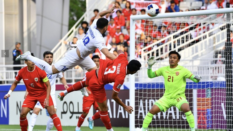 Indonesia harus gagal ke Final Piala Asia U-23 setelah ditekuk Uzbekistan dengan skor 2-0. (Dok. AFC)