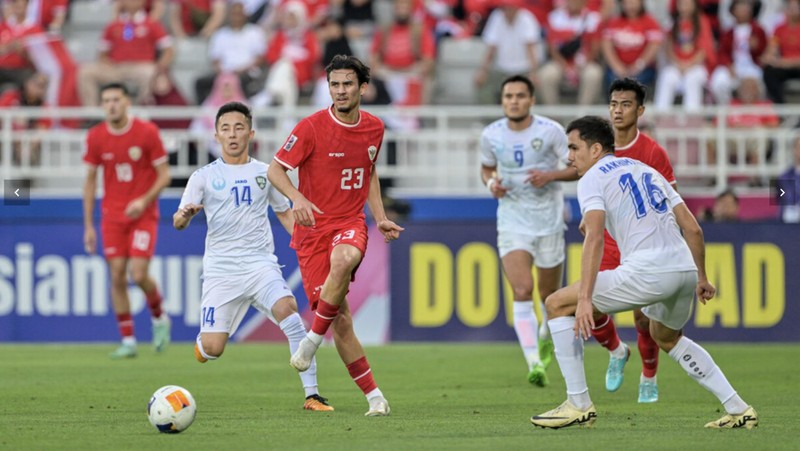 Indonesia harus gagal ke Final Piala Asia U-23 setelah ditekuk Uzbekistan dengan skor 2-0. (Dok. AFC)