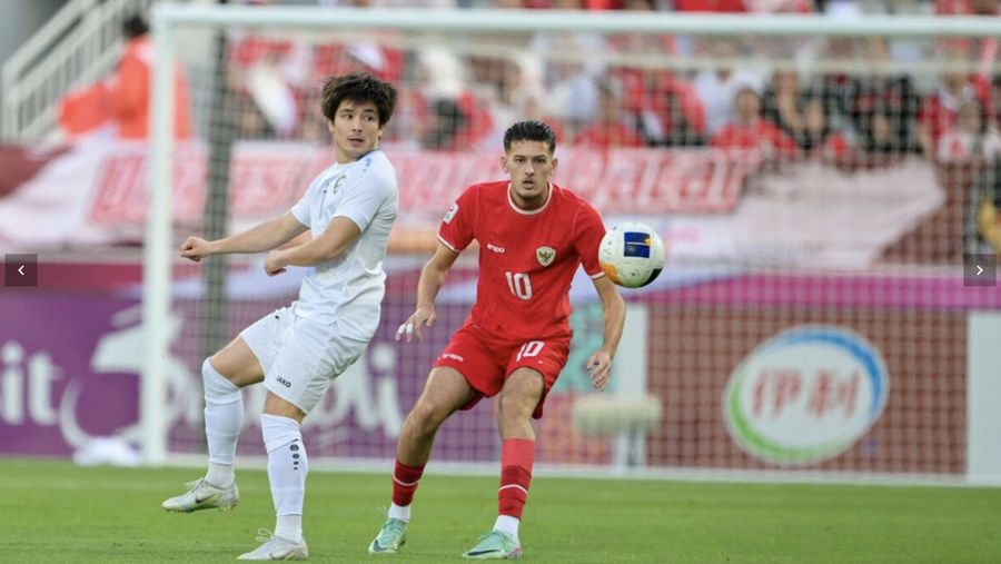 Indonesia harus gagal ke Final Piala Asia U-23 setelah ditekuk Uzbekistan dengan skor 2-0. (Dok. AFC)