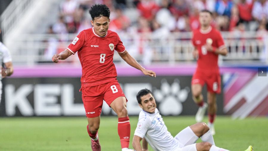 Indonesia harus gagal ke Final Piala Asia U-23 setelah ditekuk Uzbekistan dengan skor 2-0. (Dok. AFC)