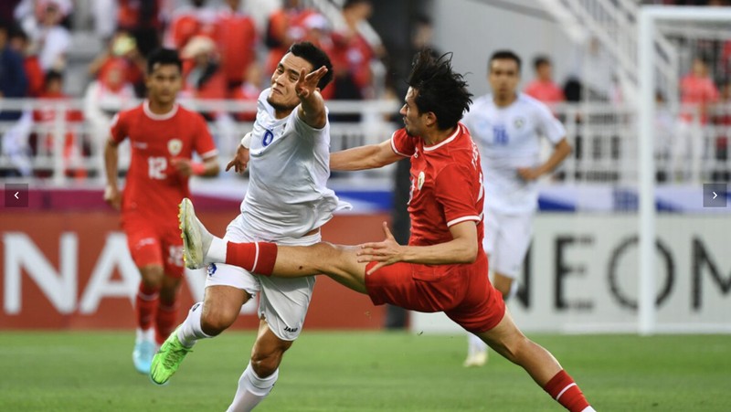 Indonesia harus gagal ke Final Piala Asia U-23 setelah ditekuk Uzbekistan dengan skor 2-0. (Dok. AFC)