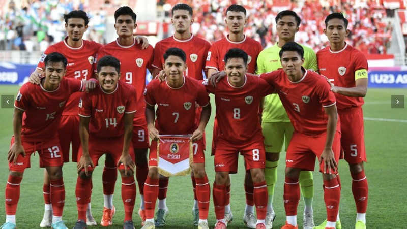 Indonesia harus gagal ke Final Piala Asia U-23 setelah ditekuk Uzbekistan dengan skor 2-0. (Dok. AFC)