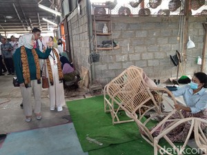 Pasar Eropa Lesu, Pengusaha Kerajinan Rotan Cirebon Lirik ASEAN