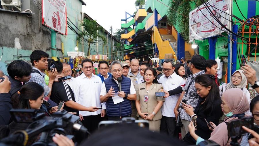 Menteri Perdagangan Zulkifli Hasan saat memberikan keterangan pers. (Dok. Kemendag)