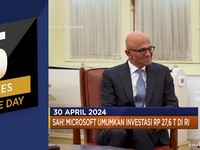 Microsoft Investasi Rp 27,6 T di RI - Utang Global Nyaris 100% PDB
