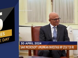Microsoft Investasi Rp 27,6 T di RI - Utang Global Nyaris 100% PDB