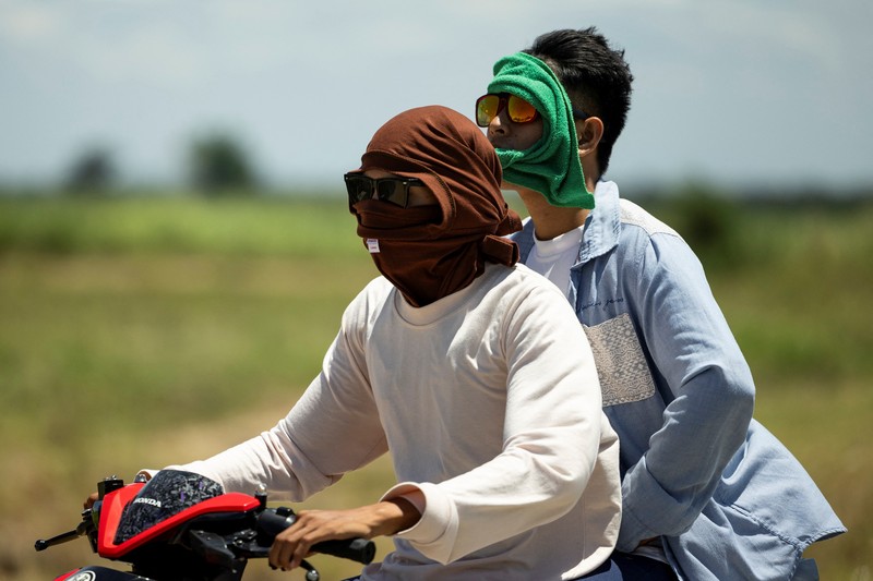 Panas ekstrem dijadi ancaman yang menyebabkan gagal panen. (REUTERS/Eloisa Lopez)