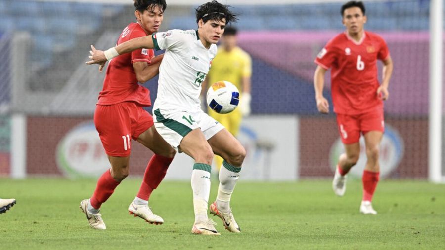Pemain Timnas Irak U-23. (Dok. the-afc.com)