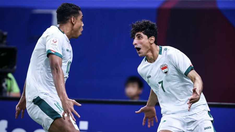 Pemain Timnas Irak U-23. (Dok. the-afc.com)