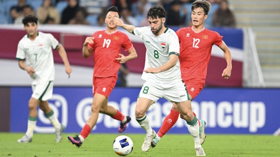 Pemain Timnas Irak U-23. (Dok. the-afc.com)