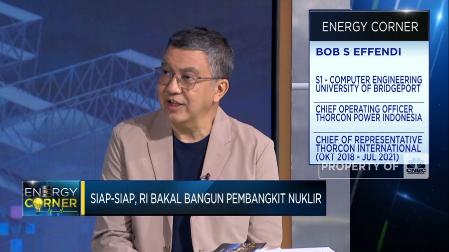 PLTN Pertama RI Dibangun di Babel, Beroperasi Tahun 2030 (CNBC Indonesia TV)