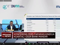 Video: Q1-2024, Bank Mandiri Cetak Laba Rp 12,7 Triliun
