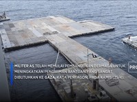 AS Bangun Dermaga Di Lepas Pantai Gaza Untuk Datangkan Bantuan